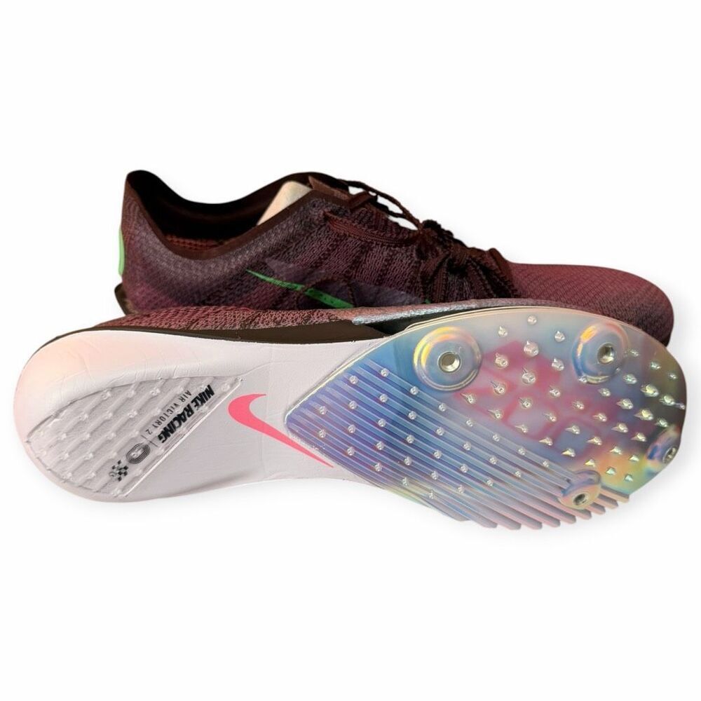 Nike Faith Kipyegon x Air Zoom Victory 2 Fuchsia Dream Spikes IB4202-600 Mens 9 - Picture 8 of 11